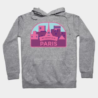 My Heart Is In Paris Hoodie